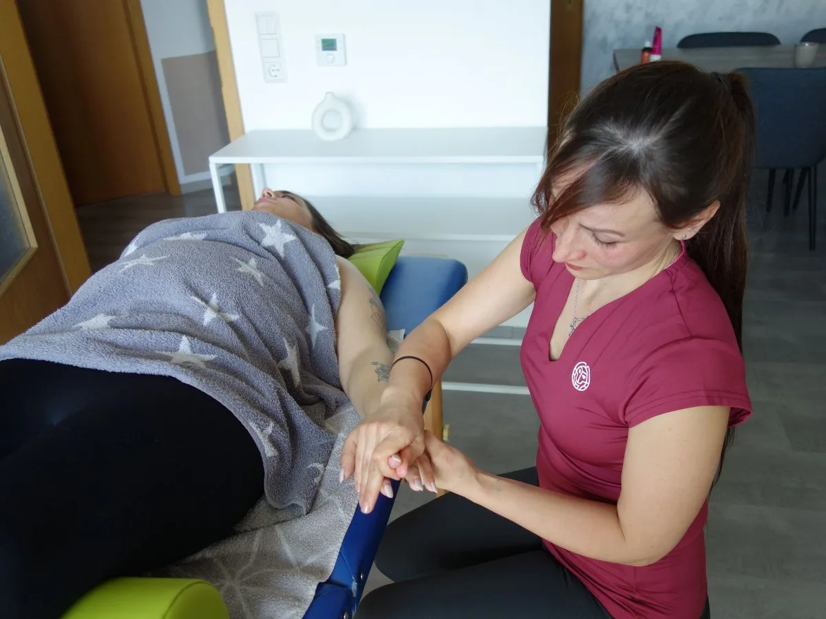 Arm-/Handmassage