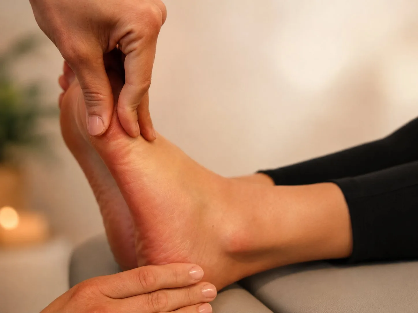 Fußreflexzonenmassage + Fußbad